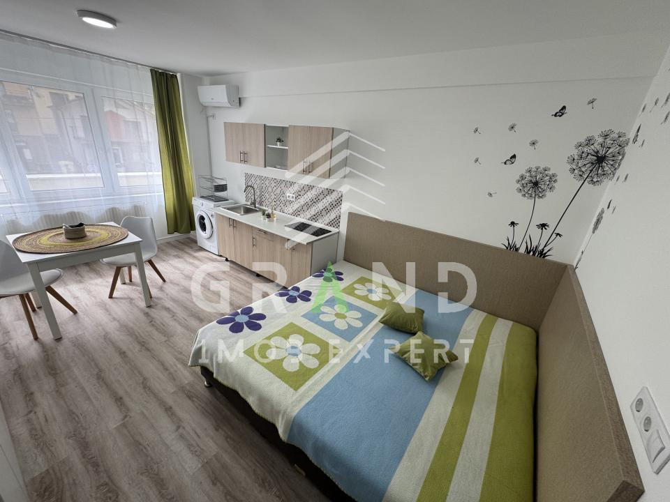 STUDIO MODERN–PRIMA ÎNCHIRIERE | STR.BUCUREȘTI | TOTUL NOU | UTILITĂȚI INCLUSE