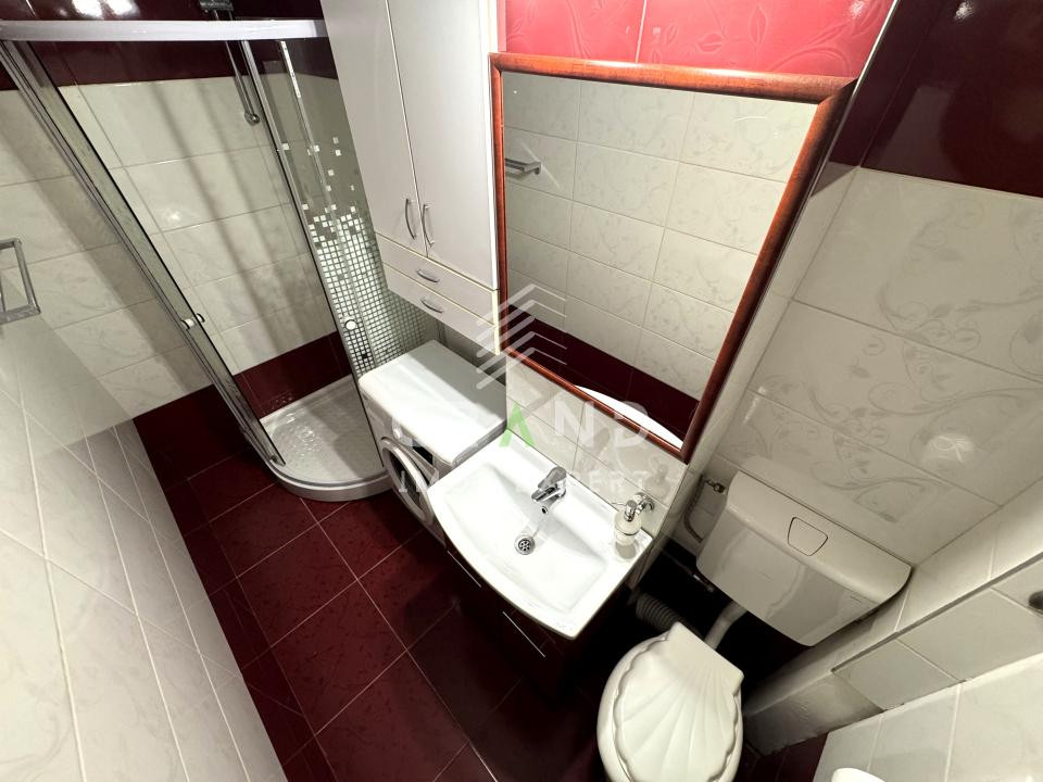 Garsonieră modernă de închiriat | 28 mp | Parter/4 | Mănăștur–Str.Bucegi