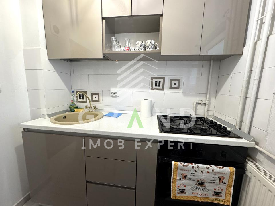 Garsonieră 30 mp | decomandată | modernă | balcon închis | P-ța Cipariu