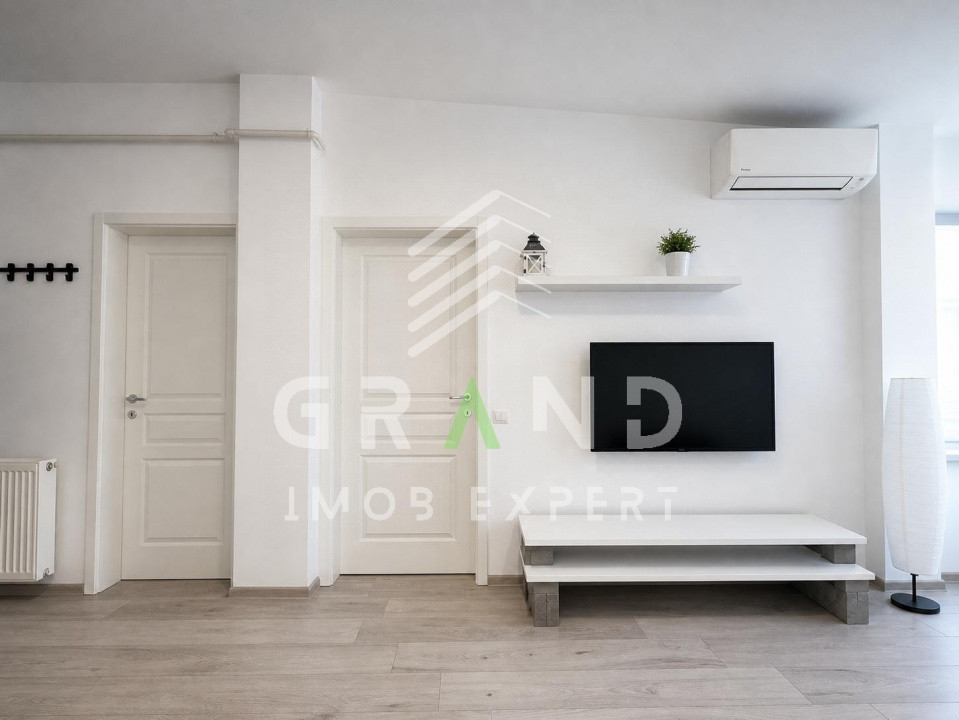 1 cameră | 36 mp | Balcon cu panoramă | Parcare | Donath Park–Capăt Grigorescu