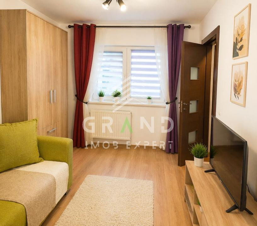GARSONIERĂ MOBILATĂ ȘI UTILATĂ | 28 MP | BALCON | EXPO TRANSILVANIA–MĂRĂȘTI