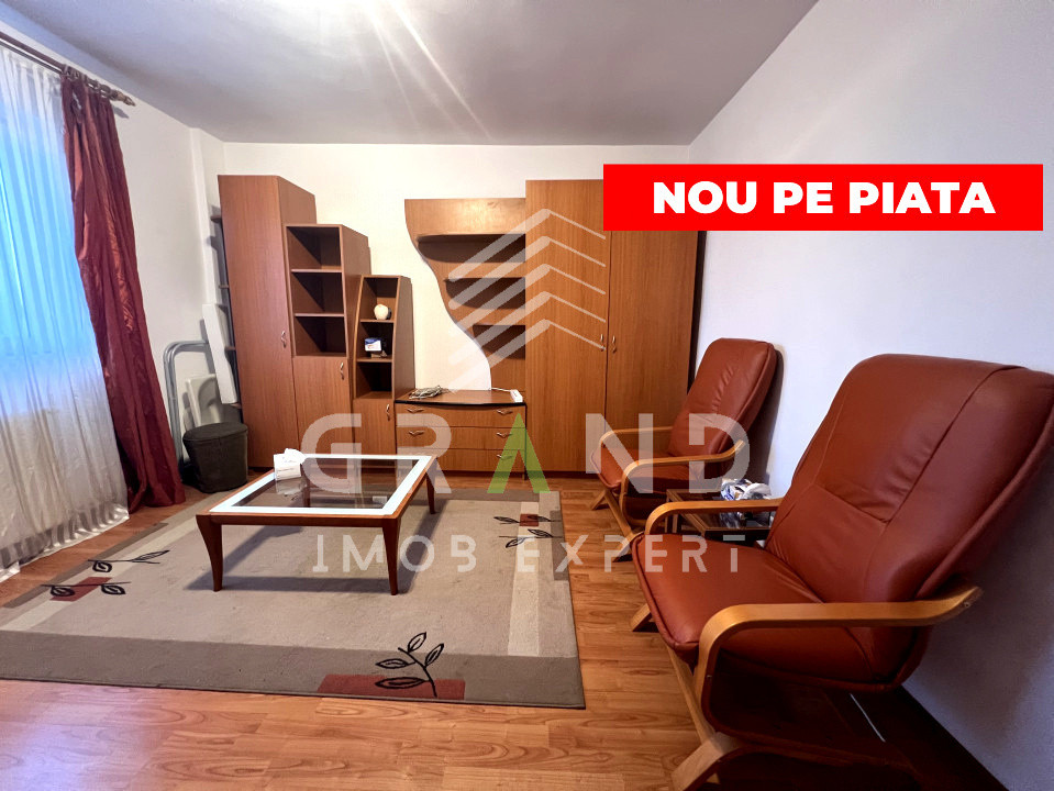 2 camere DECOMANDAT | Parcare inclusă | Zona Mănăștur–Clăbucet | Etaj 5/10