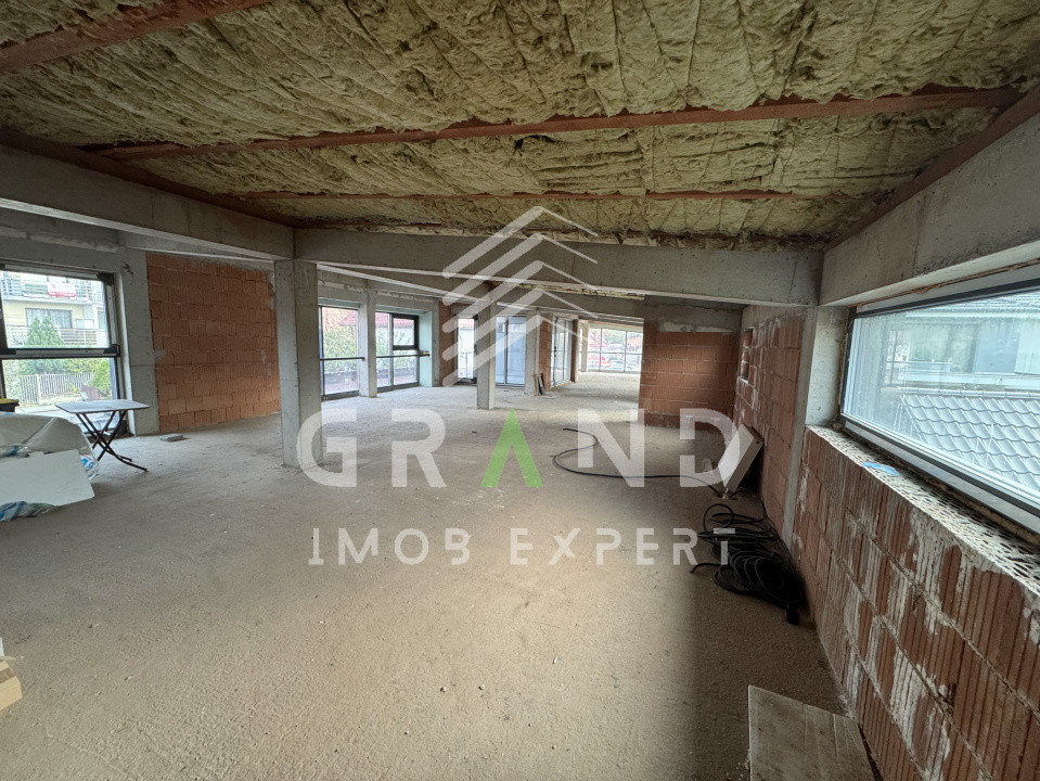 DE ÎNCHIRIAT–Spațiu Comercial/Birouri/Clinică–162 mp OPEN SPACE | Florești/ONCOS