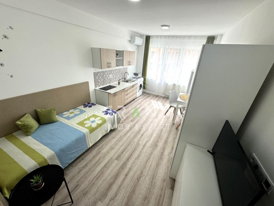 STUDIO MODERN–PRIMA ÎNCHIRIERE | STR.BUCUREȘTI | TOTUL NOU | UTILITĂȚI INCLUSE