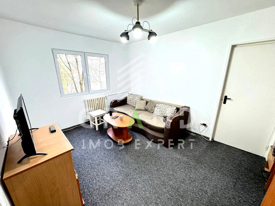 2 camere de vânzare | Mutare imediată | Mănăștur–zona Parâng/McDonald’s/Petrom