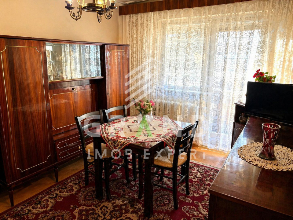 2 Camere Decomandate | Balcon | Etaj 6/10 | Orientare Sud | Mănăștur–Izlazului