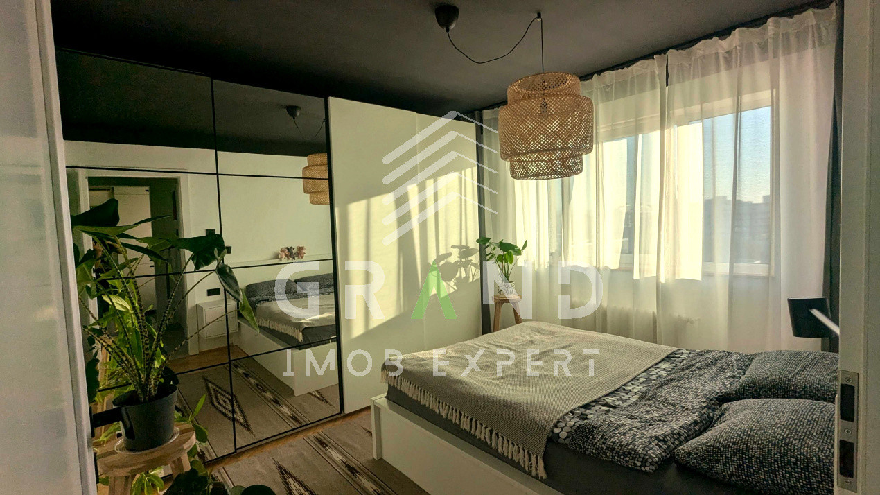 2 camere premium renovat 2022 | Parcare+Boxa 5 mp | Logie | Manastur 