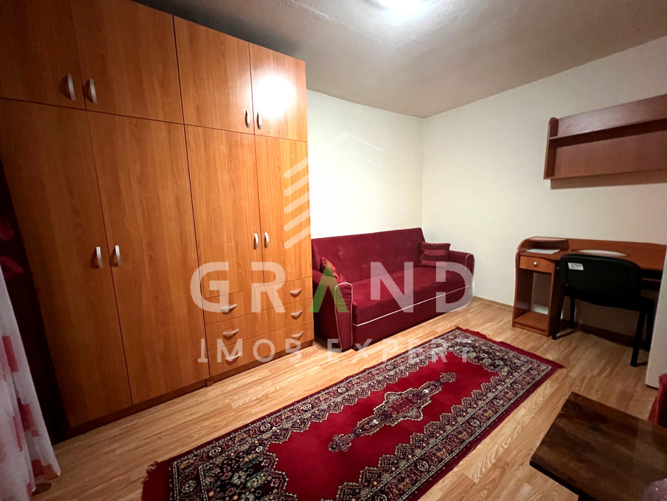 Garsonieră cu BALCON | 26 mp | UMF–Zorilor/P-ța Zorilor | Etaj 2/4 | Disponibilă