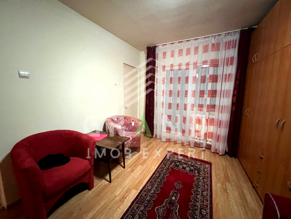 Garsonieră cu BALCON | 26 mp | UMF–Zorilor/P-ța Zorilor | Etaj 2/4 | Disponibilă