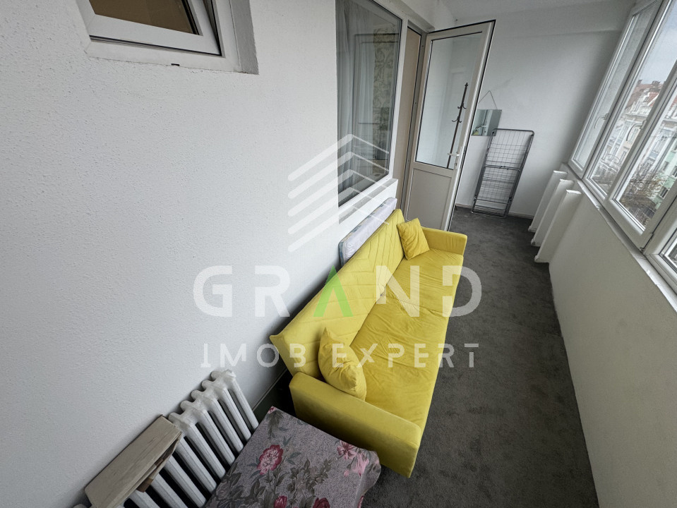 2 camere | 2 BALCOANE | PARCARE | Piața Mihai Viteazu