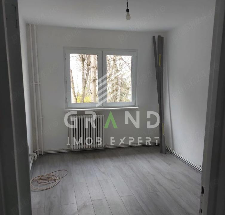 2 camere | Balcon | Baie cu geam | Etaj 1/4 | Mănăștur–Aleea Peana