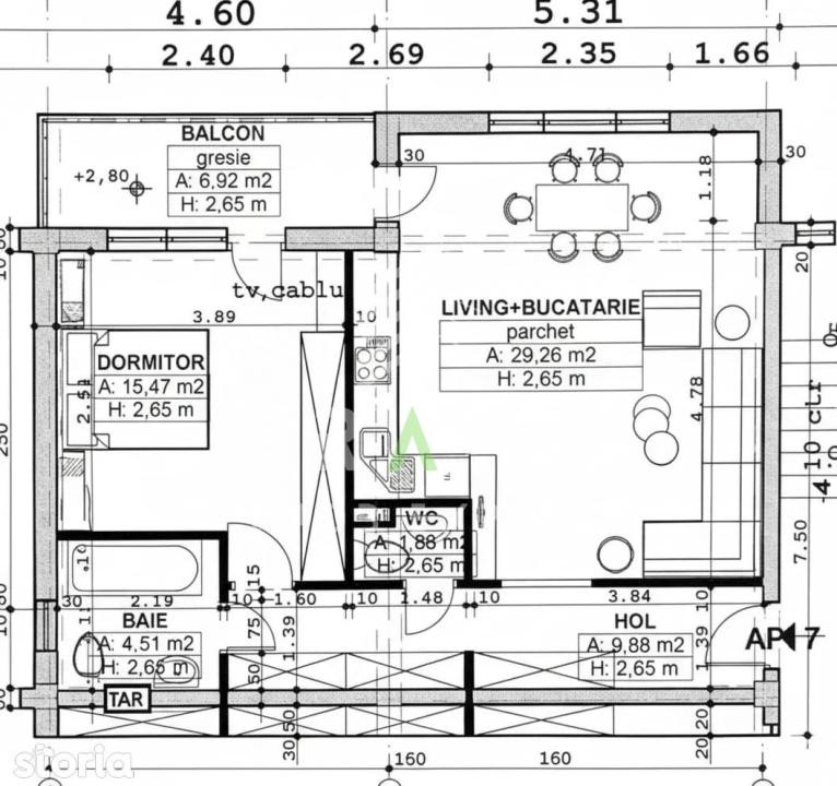 Apartament 2 camere, lângă parcul Poligon