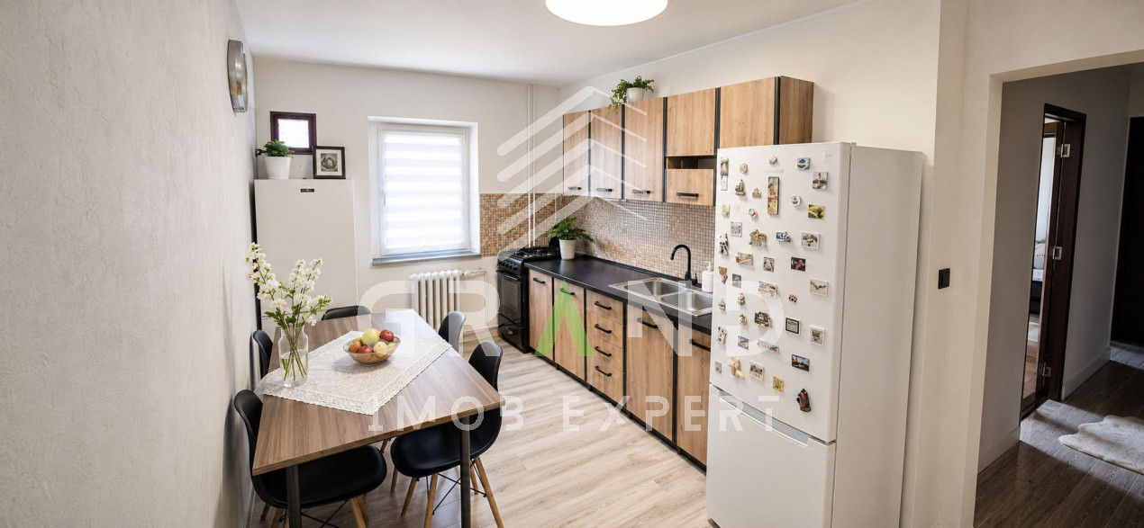 Apartament 3 camere decomandate, etaj intermediar, în Grigorescu