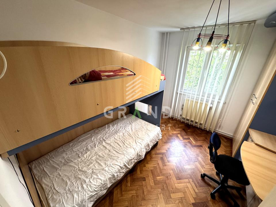 4 camere de închiriat | Piața Hermes–Gheorgheni | 2 parcări | Disponibil imediat