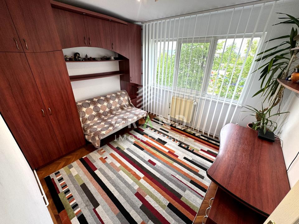 4 camere de închiriat | Piața Hermes–Gheorgheni | 2 parcări | Disponibil imediat