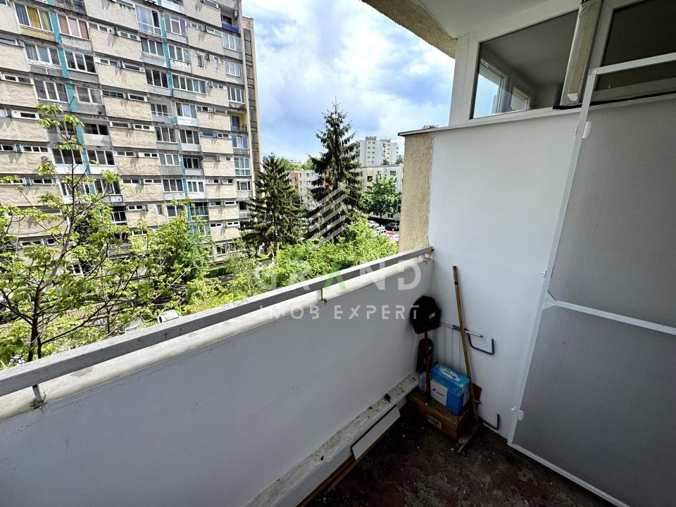 Garsonieră de vânzare | Mănăștur–Str.Bucegi | Balcon | Lifturi noi | Mobilată