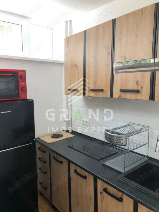 GARSONIERĂ de închiriat | Grigorescu–Promenada Someș | Etaj 1 | Balcon deschis