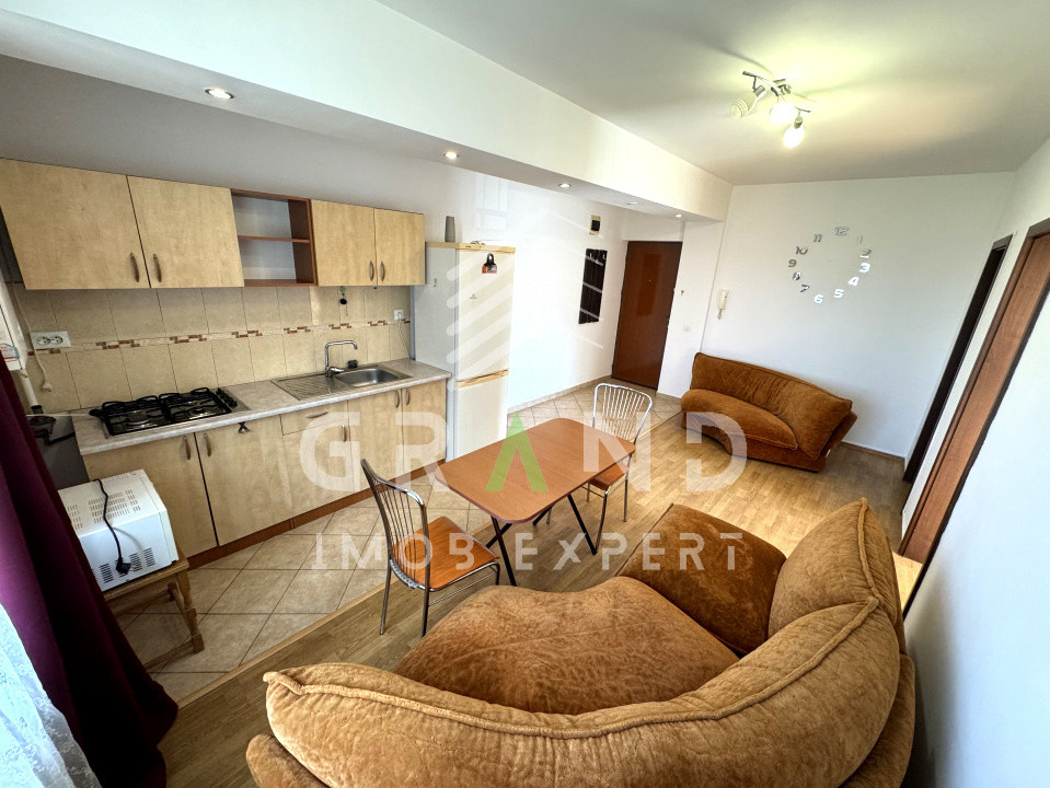 2 camere | Balcon | Etaj 2 cu lift | Calea Turzii–OMV | Mobilat & utilat complet