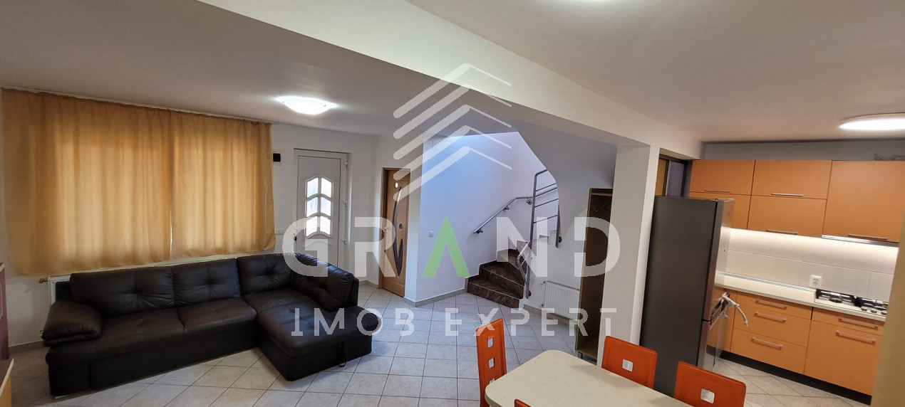 Casă tip duplex spre închiriere în Iris | 4 camere | Garaj+parcare /Zonă de case
