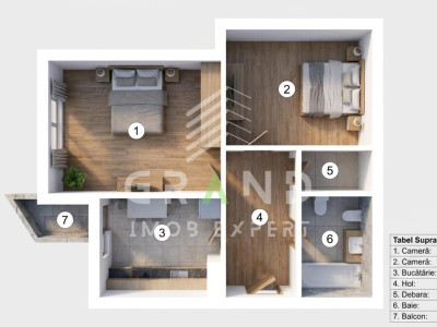 2 camere decomandate | Etaj intermediar | Zona accesibila | Manastur Clabucet