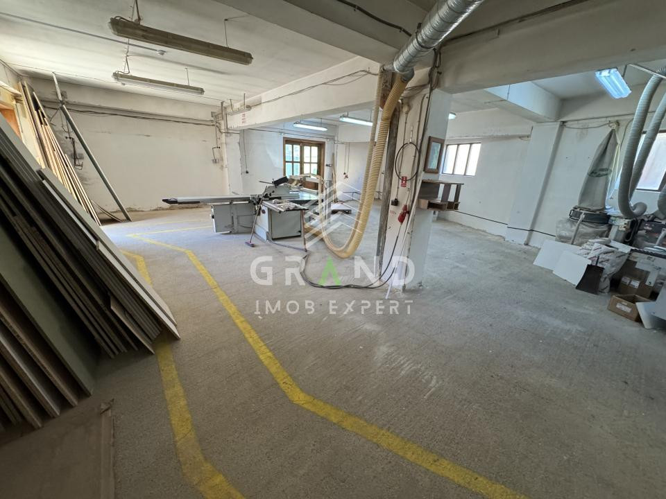 Hală multifunctionala de inchiriat | 283 mp | H=3 m | Parcari | Iris-Piata 1 Mai