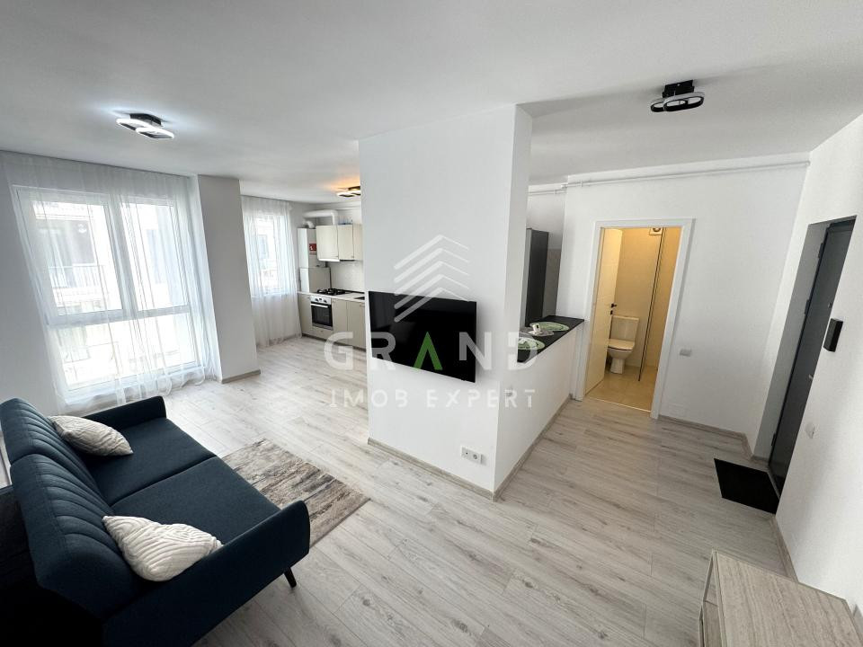 2 camere moderne | balcon spațios | parcare subterană | Florești–zona Eroilor