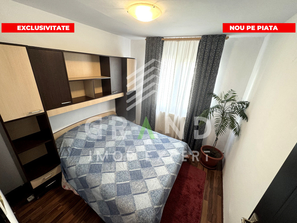 Apartament compartimentat eficient | 4 camere | Centrală termică | Manastur