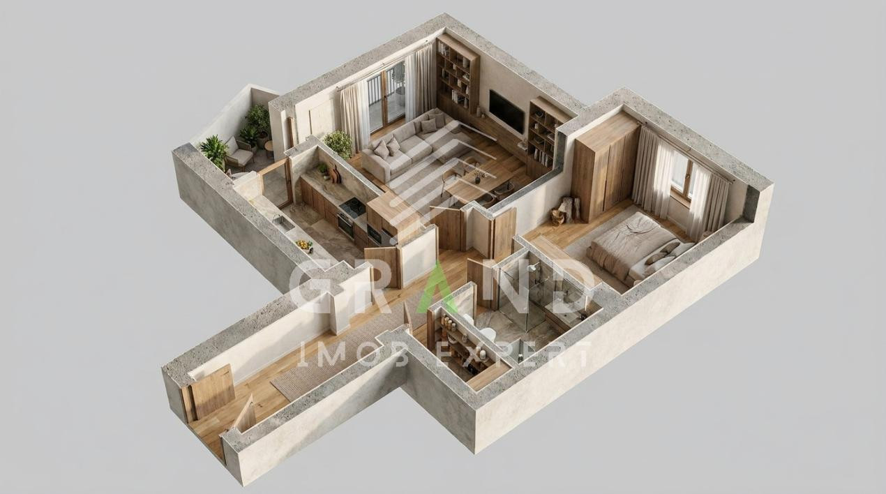 Oportunitate de Renovare! 2 Camere Decomandate | Lângă La Terenuri | Manastur