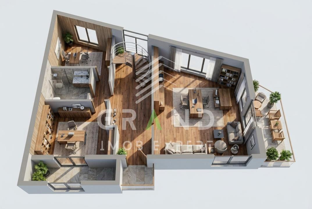 Business Hub cu 6 Birouri | 271 mp Utili | Zonă cu Acces Rapid spre Centru 