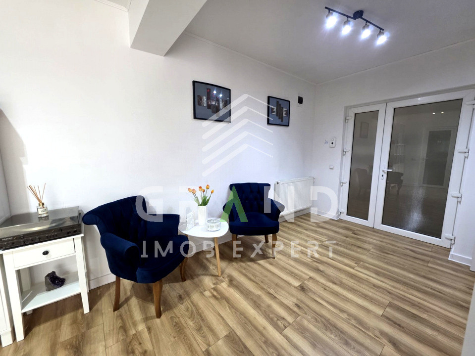 SPAȚIU DE BIROURI CU TERASĂ PRIVATĂ ȘI 2 PARCĂRI | ZONA CENTRALĂ–HOREA
