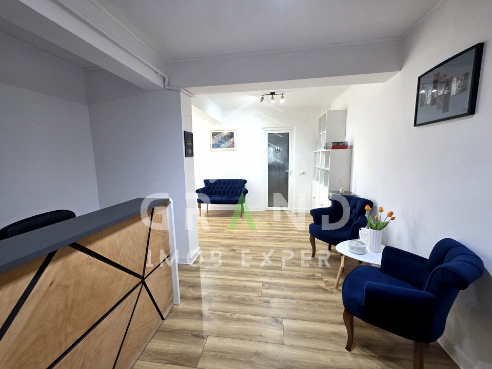SPAȚIU DE BIROURI CU TERASĂ PRIVATĂ ȘI 2 PARCĂRI | ZONA CENTRALĂ–HOREA
