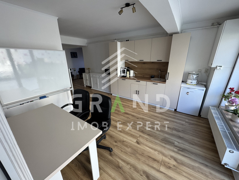 SPAȚIU DE BIROURI CU TERASĂ PRIVATĂ ȘI 2 PARCĂRI | ZONA CENTRALĂ–HOREA