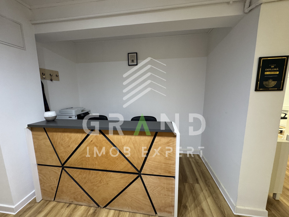 SPAȚIU DE BIROURI CU TERASĂ PRIVATĂ ȘI 2 PARCĂRI | ZONA CENTRALĂ–HOREA