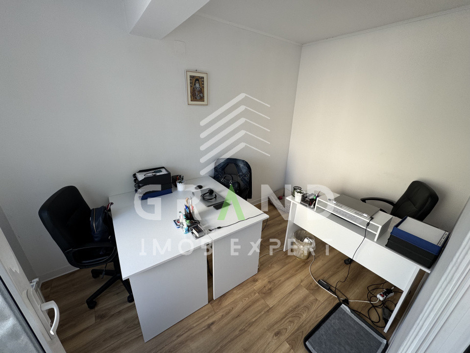 SPAȚIU DE BIROURI CU TERASĂ PRIVATĂ ȘI 2 PARCĂRI | ZONA CENTRALĂ–HOREA