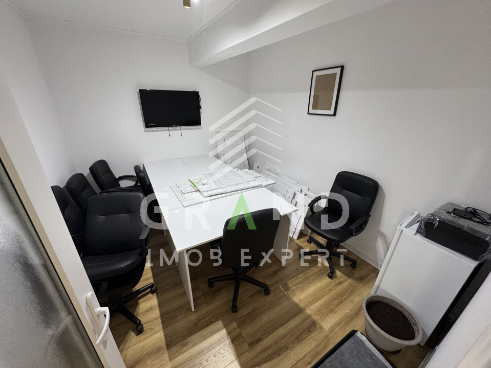 SPAȚIU DE BIROURI CU TERASĂ PRIVATĂ ȘI 2 PARCĂRI | ZONA CENTRALĂ–HOREA
