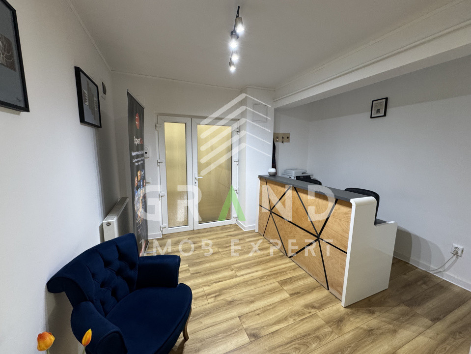 SPAȚIU DE BIROURI CU TERASĂ PRIVATĂ ȘI 2 PARCĂRI | ZONA CENTRALĂ–HOREA