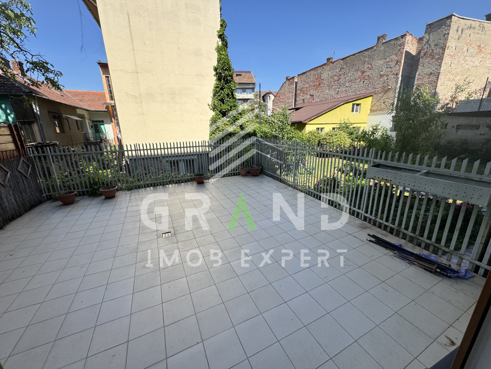 SPAȚIU DE BIROURI CU TERASĂ PRIVATĂ ȘI 2 PARCĂRI | ZONA CENTRALĂ–HOREA