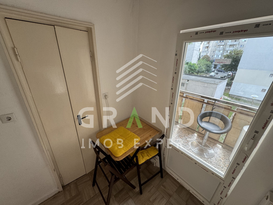 1 cameră, balcon, zonă excelentă Mănăștur – Kaufland – Izlazului