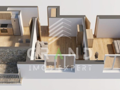 2 Camere | Etaj 1 | Balcon | Centrală Proprie | Mărăști – Expo Transilvania