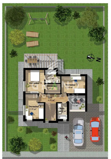 OPORTUNITATE! Casă individuală | 4 camere | 3 băi | Garaj | Teren 450 mp| Dezmir