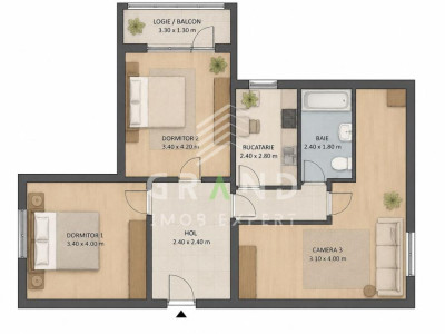 Apartament 3 camere, Nora, Mănăștur