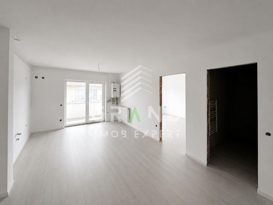  Apartament semifinisat, 46,5mp, etaj 3/4, Florești