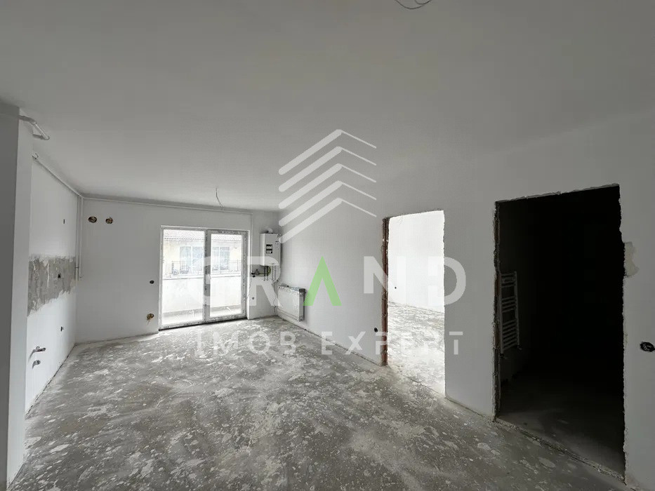  Apartament semifinisat, 46,5mp, etaj 3/4, Florești