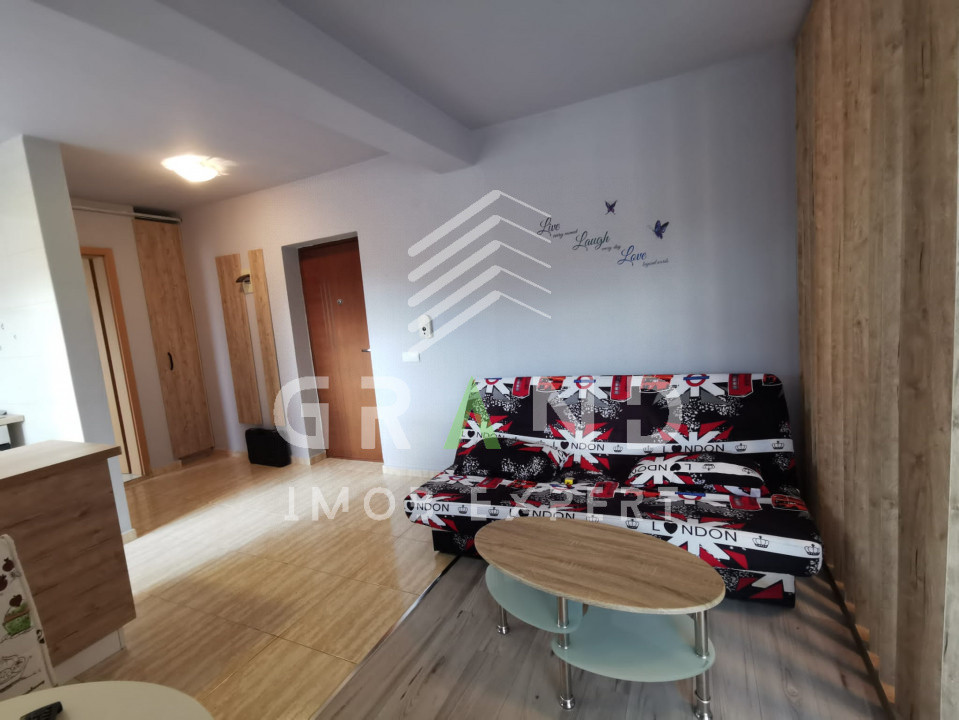 STUDIO MODERN | PARCARE INCLUSĂ | BALCON | VIVO / VALEA GÂRBĂULUI