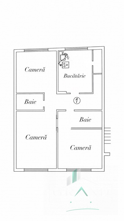 3 camere decomandat | 2 bai | 70 mp | Mărăști/BRD/The Office/Lidl