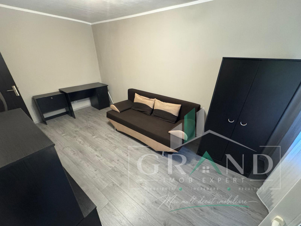 Garsonieră în Mărăști–Str.Cojocnei | Etaj 1 | Balcon | Renovată recent 