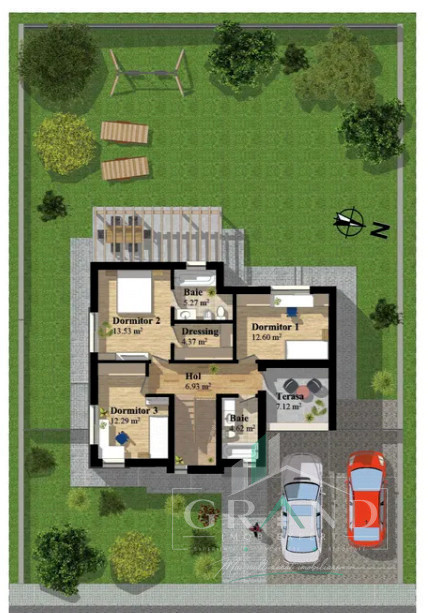 OPORTUNITATE! Casă individuală | 4 camere | 3 băi | Garaj | Teren 450 mp| Dezmir