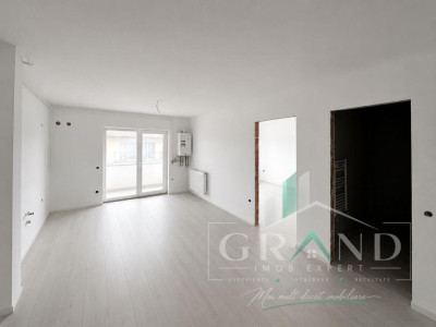  Apartament semifinisat, 46,5mp, etaj 3/4, Florești