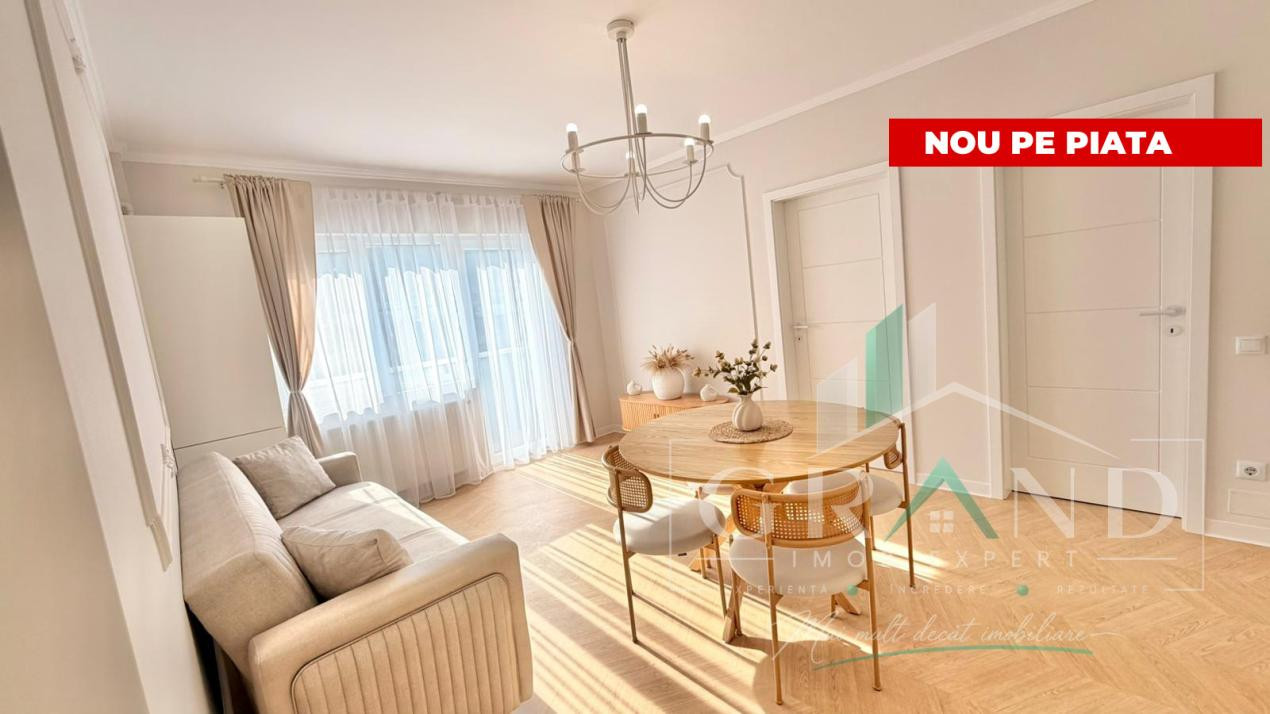 Nou Finisat | Apartament cu 3 Camere | Balcon | Parcare | Floresti/Urusagului