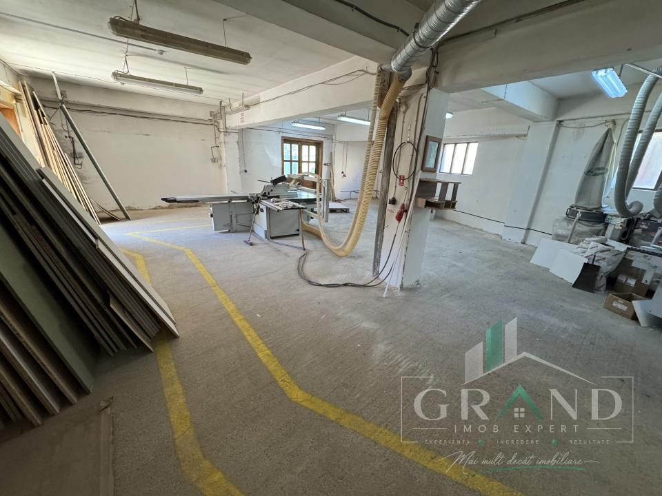 Hală multifuncțională+spații administrative/de locuit 558mp | Iris–Piața 1 Mai